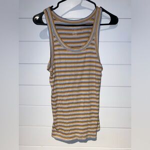 American Eagle Ribbed Racerback Tank